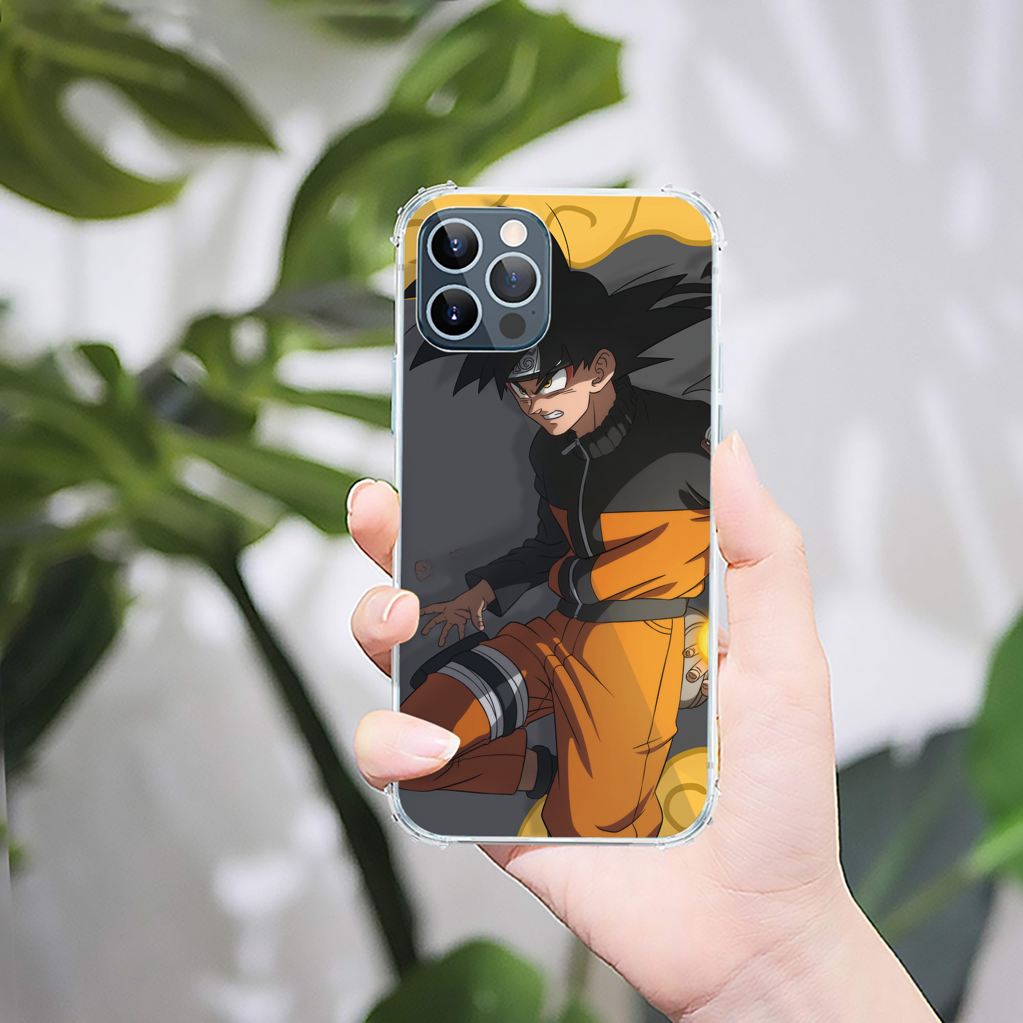 （画像用） ドラゴンボール DRAGON BALL 【iPhone 12シリーズ対応】透明スマホケース（クリアソフトケース）